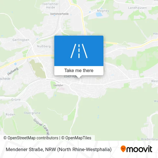 Mendener Straße map