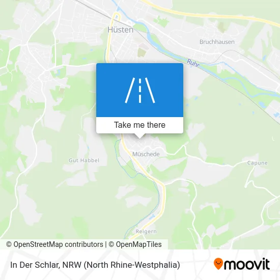 In Der Schlar map