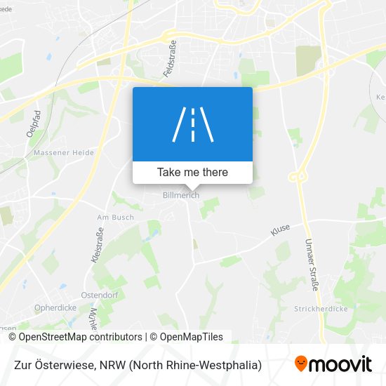 Zur Österwiese map