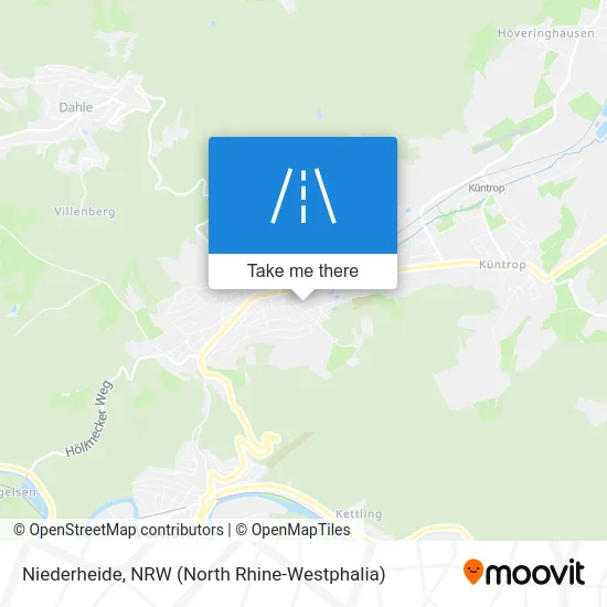 Niederheide map