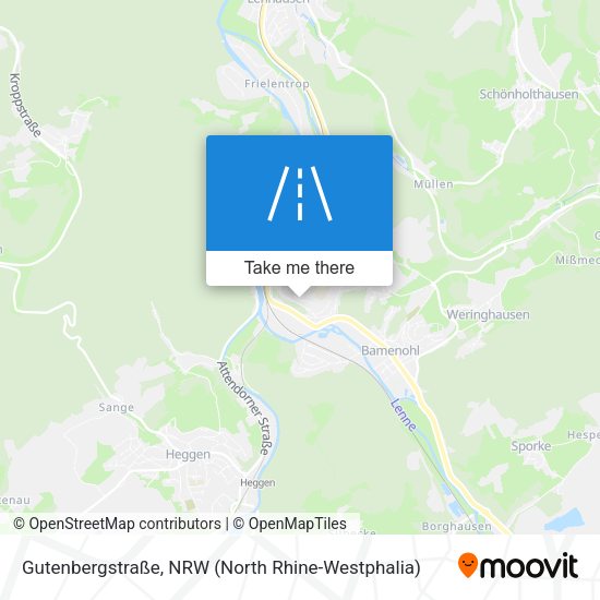 Gutenbergstraße map