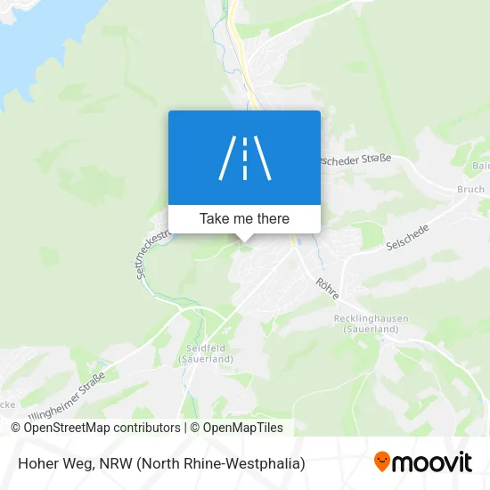 Карта Hoher Weg