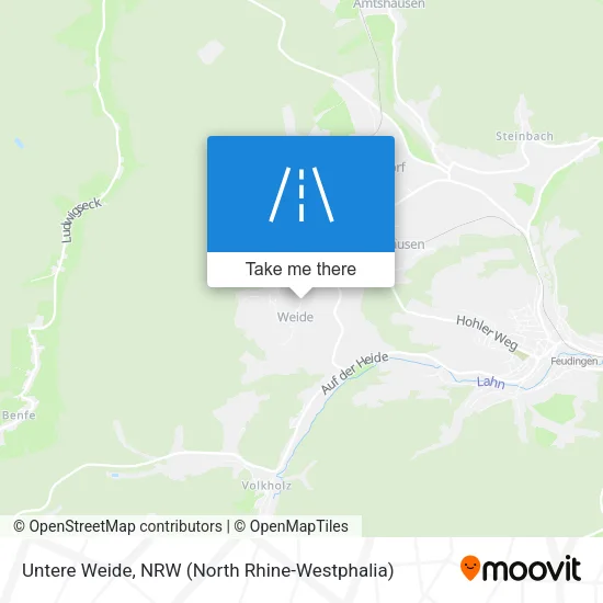 Карта Untere Weide
