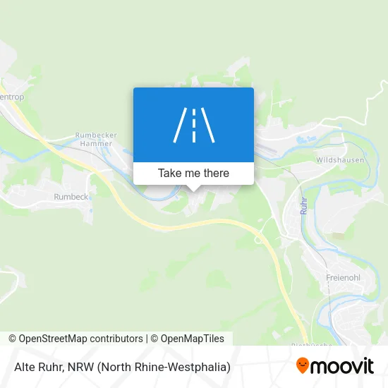 Карта Alte Ruhr