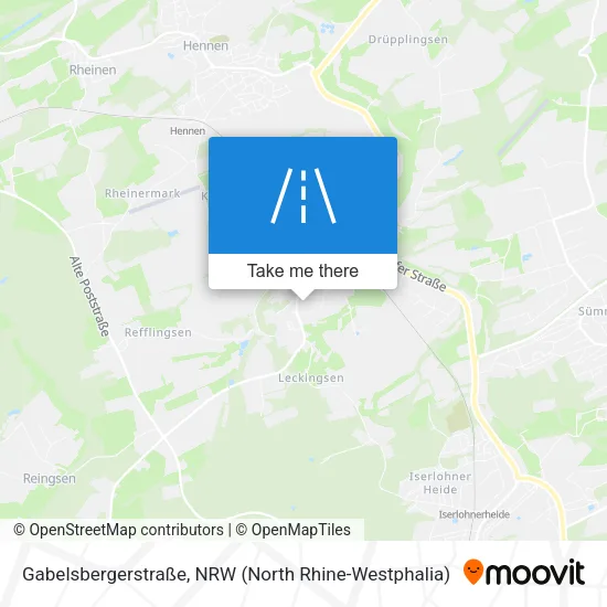 Карта Gabelsbergerstraße