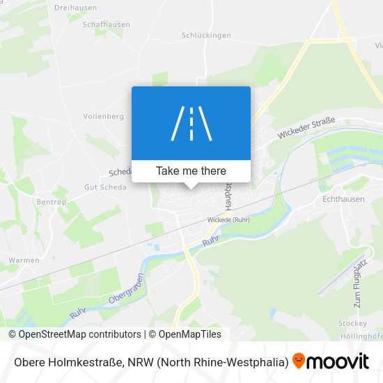 Obere Holmkestraße map