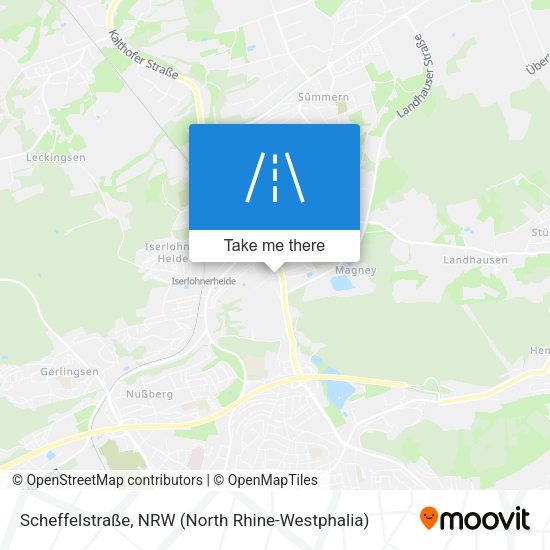 Scheffelstraße map