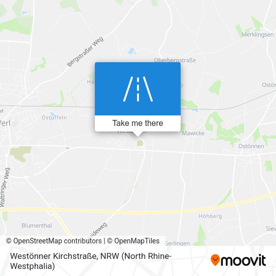 Westönner Kirchstraße map