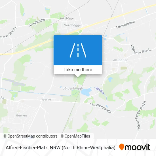 Alfred-Fischer-Platz map