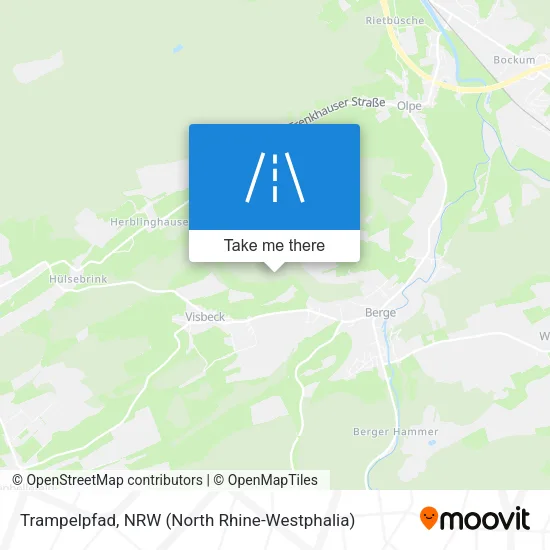 Карта Trampelpfad