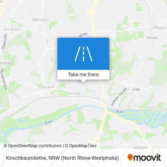 Карта Kirschbaumliethe