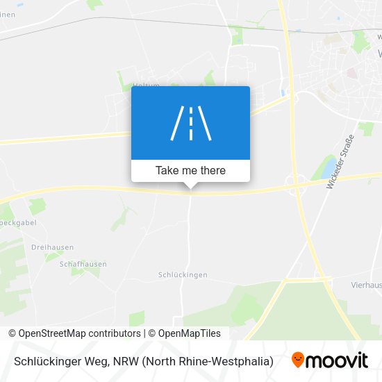Schlückinger Weg map
