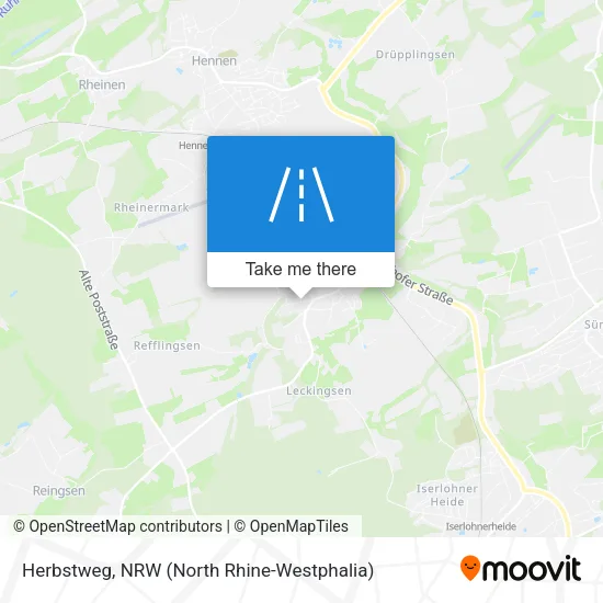 Карта Herbstweg