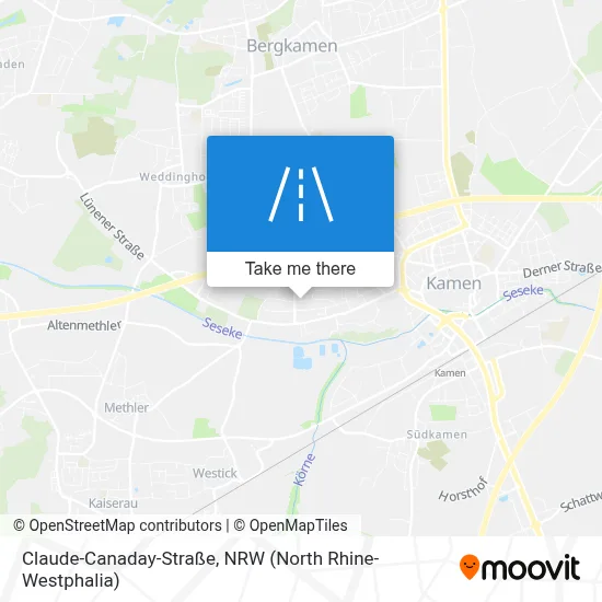 Claude-Canaday-Straße map