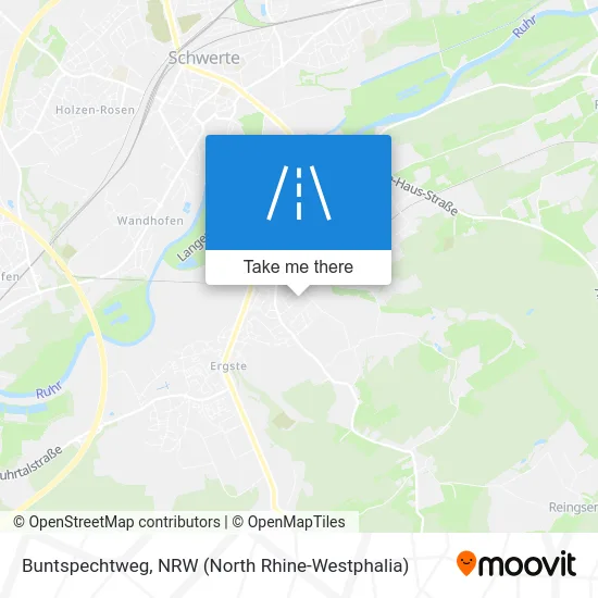 Карта Buntspechtweg