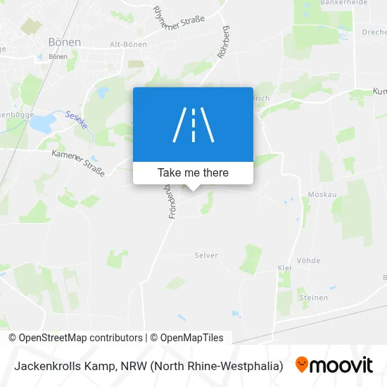 Jackenkrolls Kamp map