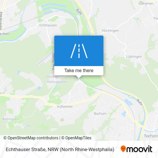 Echthauser Straße map