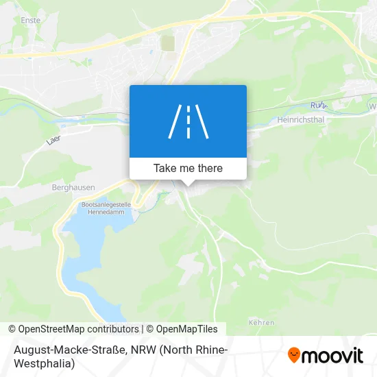 August-Macke-Straße map