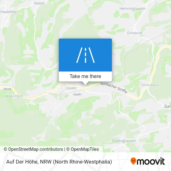 Карта Auf Der Höhe