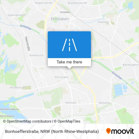 Карта Bonhoefferstraße