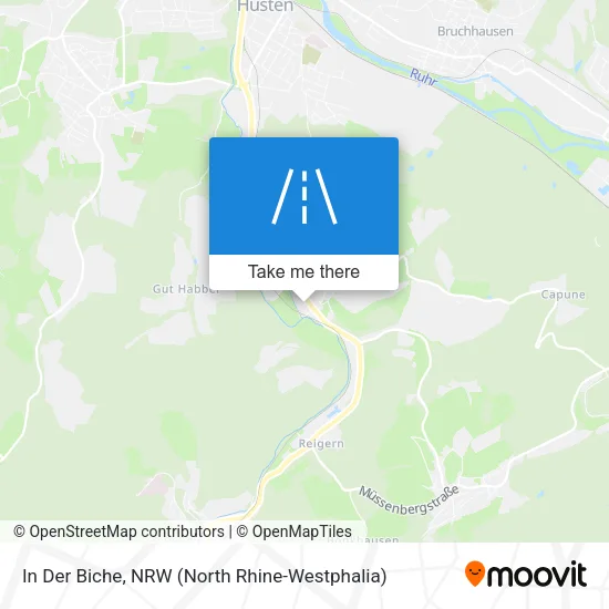 Карта In Der Biche