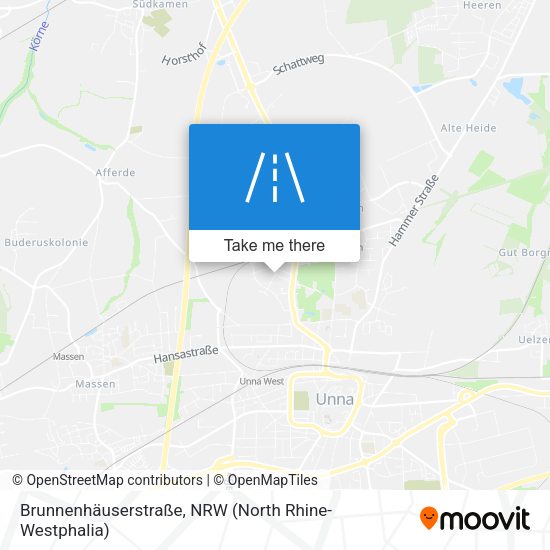 Brunnenhäuserstraße map
