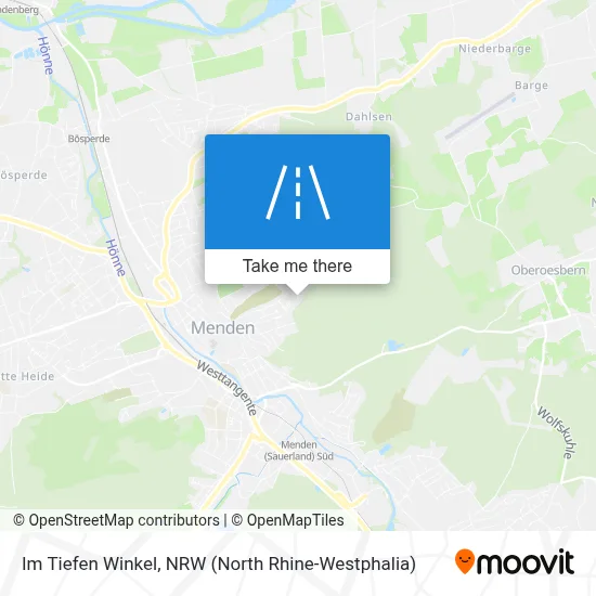 Im Tiefen Winkel map