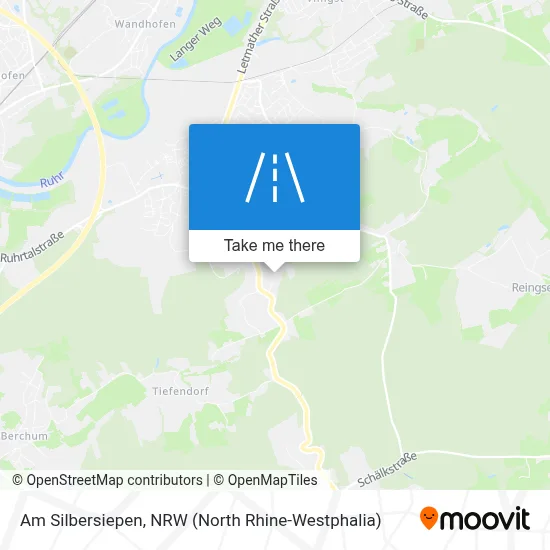 Am Silbersiepen map