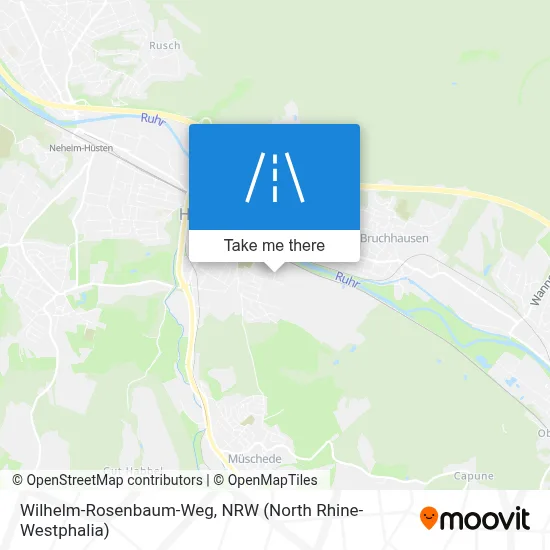 Wilhelm-Rosenbaum-Weg map