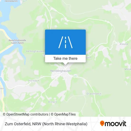 Zum Osterfeld map