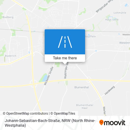 Johann-Sebastian-Bach-Straße map