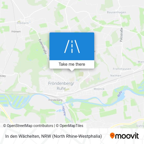 In den Wächelten map