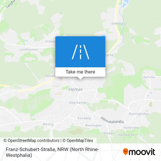 Franz-Schubert-Straße map