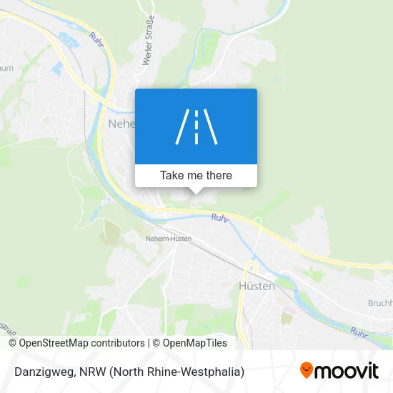 Карта Danzigweg