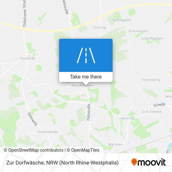 Zur Dorfwäsche map