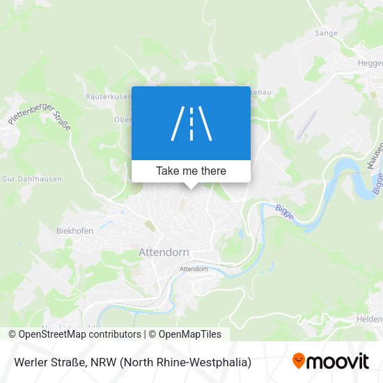 Werler Straße map