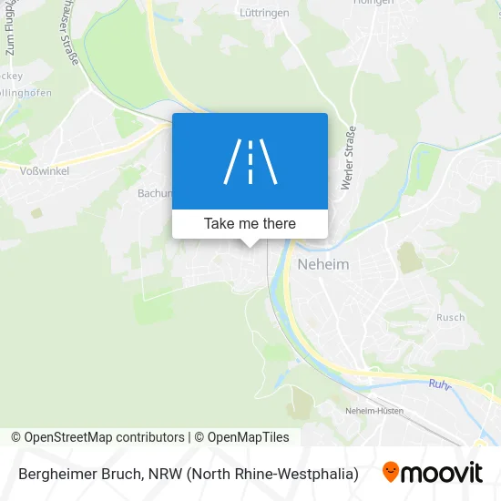 Bergheimer Bruch map