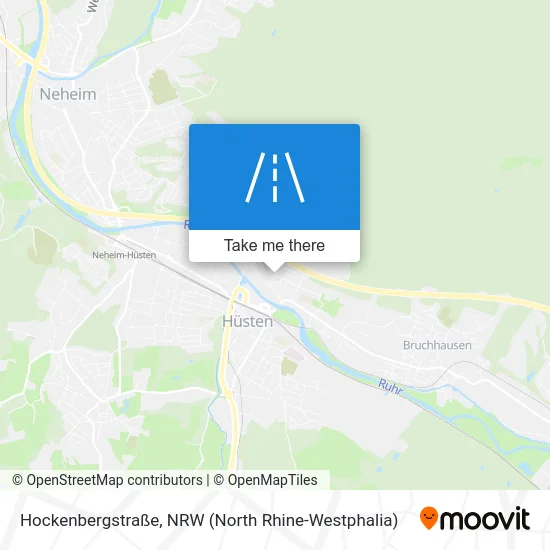 Hockenbergstraße map