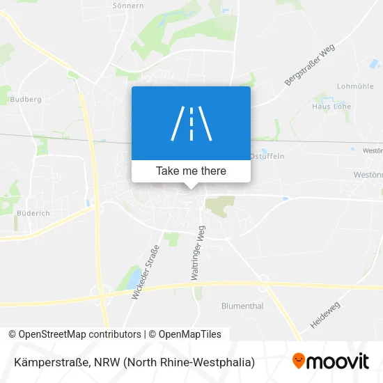 Карта Kämperstraße