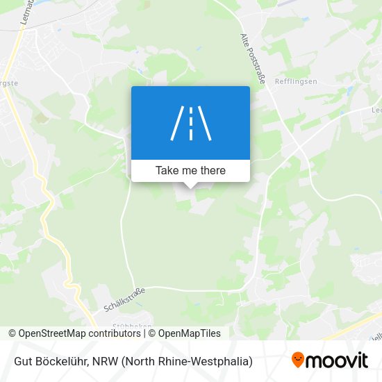 Gut Böckelühr map