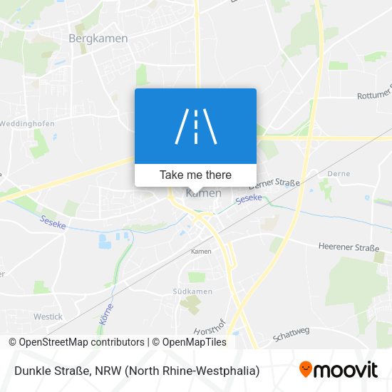 Dunkle Straße map