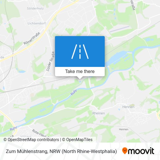 Карта Zum Mühlenstrang