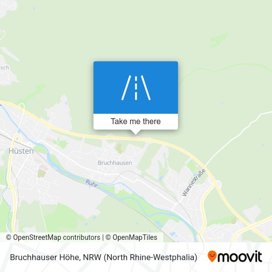 Bruchhauser Höhe map