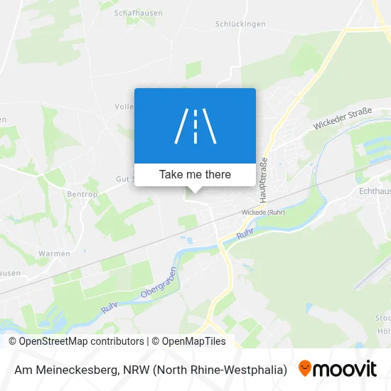 Am Meineckesberg map