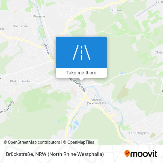 Brückstraße map