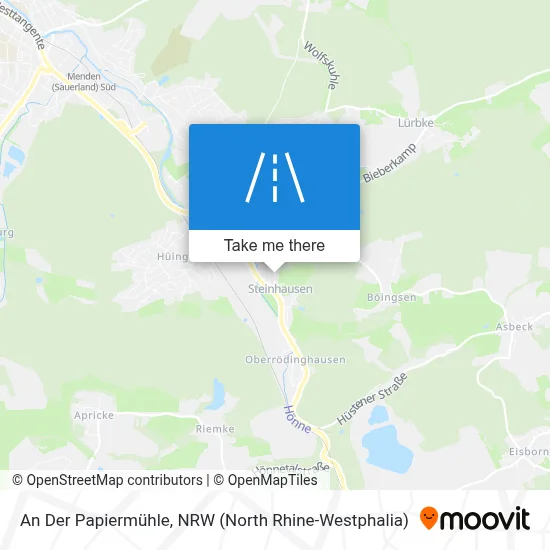 An Der Papiermühle map