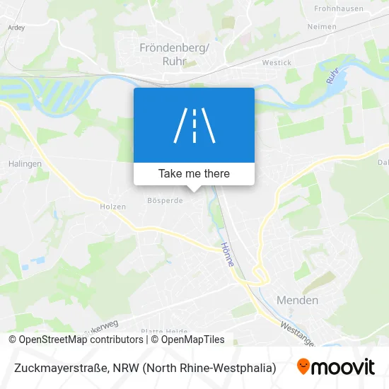 Zuckmayerstraße map