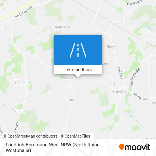 Карта Friedrich-Bergmann-Weg