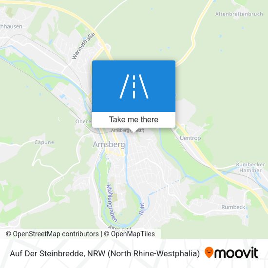 Auf Der Steinbredde map