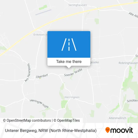 Карта Unterer Bergweg